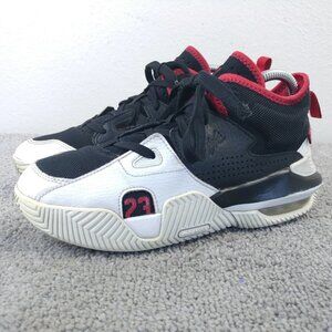 Jordan Stay Loyal 2 GS Boys Size 5.5Y Basketball Shoes Black White Gym Red